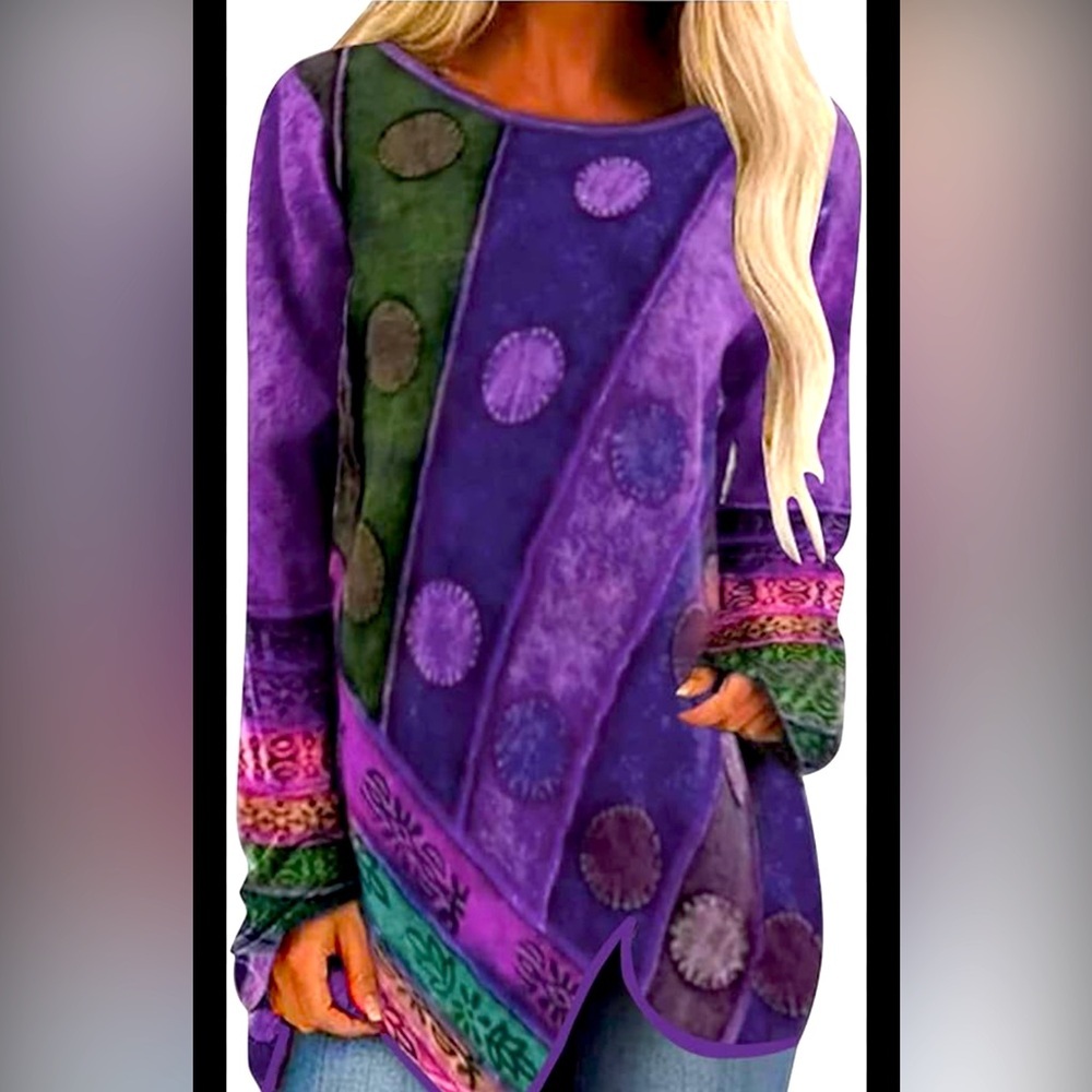 COPY - FUN Tunic or Long T-shirt. NWOT